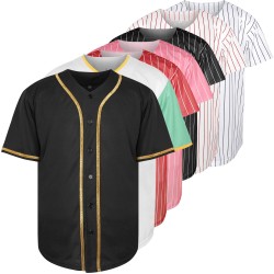 Maßgeschneidertes Logo, sublimiertes Unisex-Baseballtrikot, atmungsaktiv, V-Ausschnitt, schnell trocknend, antibakteriell, Übergrößen, Teamwear, OEM/ODM, 100 % Polyester