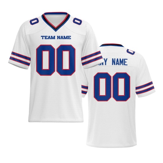 Maßgeschneidertes strapazierfähiges American-Football-Trikot, Stickerei, Digitldruck, kurz, 100 % Polyester, atmungsaktiv, schnell trocknend, Übergrößen Maßgeschneidertes strapazierfähiges American-Football-Trikot, Stickerei, Digitldruck, kurz, 100 % Polyester, atmungsaktiv, schnell trocknend, Übergrößen