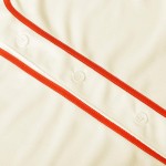 Maßgeschneidertes, sublimiertes, atmungsaktives Übergrößen-Unisex-Baseballtrikot mit V-Ausschnitt, Stickerei, Kurzarm, durchgehende Knopfleiste, 100 % Polyester