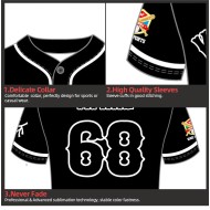 Großhandel Sportbekleidung, Übergrößen, Kurzarm, günstige leere Baseballuniform-Sets mit Stickerei, 100 % Polyester, Nadelstreifen-Trikot