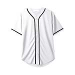 Großhandel Sportbekleidung, Übergrößen, Kurzarm, günstige leere Baseballuniform-Sets mit Stickerei, 100 % Polyester, Nadelstreifen-Trikot Großhandel Sportbekleidung, Übergrößen, Kurzarm, günstige leere Baseballuniform-Sets mit Stickerei, 100 % Polyester, Nadelstreifen-Trikot
