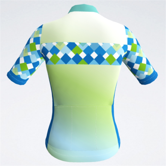 Verkaufsschlager: Leichtes, umweltfreundliches Profi-Radtrikot für Damen, Kurzarm, durchgehender Reißverschluss, sublimiert, mit individuellem Logo Verkaufsschlager: Leichtes, umweltfreundliches Profi-Radtrikot für Damen, Kurzarm, durchgehender Reißverschluss, sublimiert, mit individuellem Logo