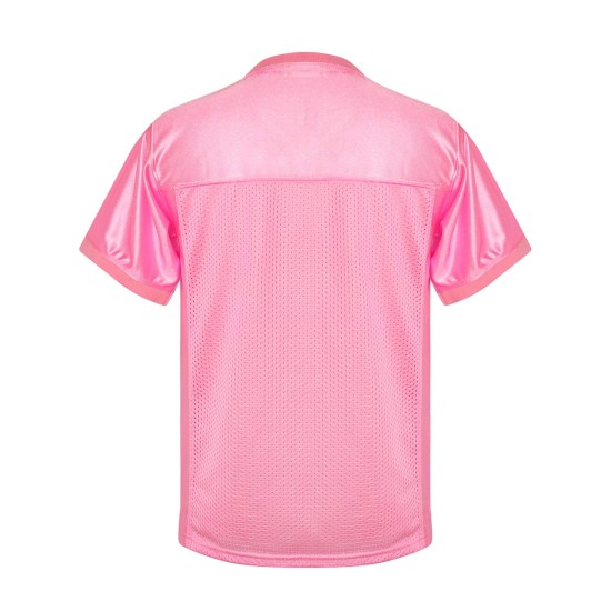 Großhandel: Maßgeschneidertes Logo, Herren American-Football-Trikot mit Digitldruck, Übergrößen, alle Teams, Kurzarm, atmungsaktiv, 100 % Polyester, Premiumqualität