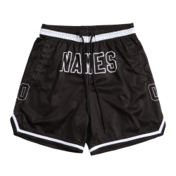 Retro-Basketballshorts mit aufgedruckten Spielernummern, Team-Vintage-Mesh, 100 % Polyester, schnell trocknend, Übergrößen, atmungsaktiv, Sommer Retro-Basketballshorts mit aufgedruckten Spielernummern, Team-Vintage-Mesh, 100 % Polyester, schnell trocknend, Übergrößen, atmungsaktiv, Sommer