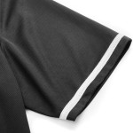 OEM Großhandel, maßgeschneidertes violettes, genähtes, atmungsaktives, antibakterielles, schnell trocknendes V-Ausschnitt-Baseballuniform-Oberteil, hochwertig OEM Großhandel, maßgeschneidertes violettes, genähtes, atmungsaktives, antibakterielles, schnell trocknendes V-Ausschnitt-Baseballuniform-Oberteil, hochwertig