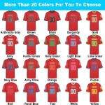 Maßgeschneidertes Design, schnell trocknend, atmungsaktiv, antibakteriell, American-Football-Trikot aus 100 % Polyester, vollständig genäht, sublimationsbedruckt