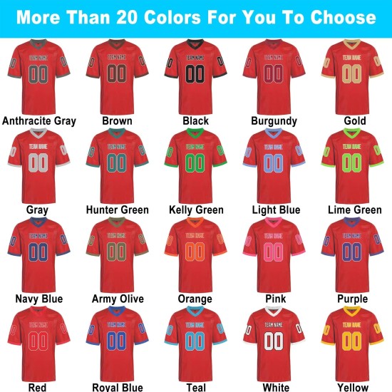 Maßgeschneidertes Design, schnell trocknend, atmungsaktiv, antibakteriell, American-Football-Trikot aus 100 % Polyester, vollständig genäht, sublimationsbedruckt