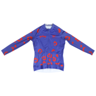 Maßgeschneidertes Logo, OEM/ODM, leichte, umweltfreundliche Radbekleidung für Damen, Langarm-Radtrikot, sublimiert, durchgehender Reißverschluss