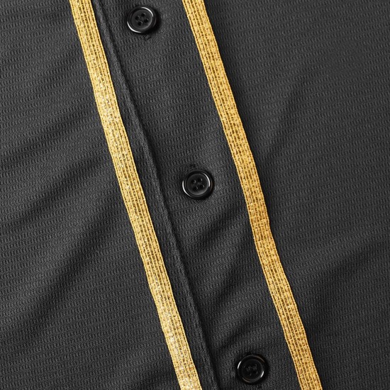 Maßgeschneidertes Logo, sublimiertes Unisex-Baseballtrikot, atmungsaktiv, V-Ausschnitt, schnell trocknend, antibakteriell, Übergrößen, Teamwear, OEM/ODM, 100 % Polyester