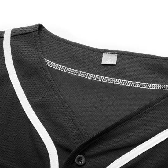 OEM Großhandel, maßgeschneidertes violettes, genähtes, atmungsaktives, antibakterielles, schnell trocknendes V-Ausschnitt-Baseballuniform-Oberteil, hochwertig OEM Großhandel, maßgeschneidertes violettes, genähtes, atmungsaktives, antibakterielles, schnell trocknendes V-Ausschnitt-Baseballuniform-Oberteil, hochwertig