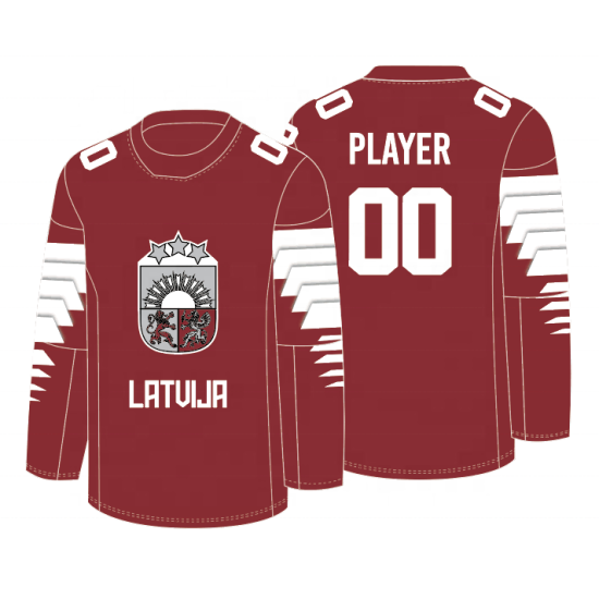 Eishockeyuniform mit hochwertiger Stickerei, maßgeschneiderter Team-Eishockeypullover, personalisiertes Detroit-Red-Wings-Hockeytrikot