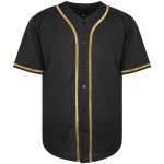 Maßgeschneidertes Logo, sublimiertes Unisex-Baseballtrikot, atmungsaktiv, V-Ausschnitt, schnell trocknend, antibakteriell, Übergrößen, Teamwear, OEM/ODM, 100 % Polyester