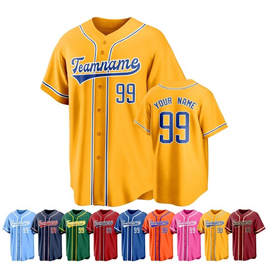 Großhandel: Maßgeschneiderte Baseballuniform mit Knopfleiste, besticktes Logo, Sublimationsdruck, Übergrößen, antibakteriell, atmungsaktiv, Teamtrikot