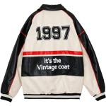 Unisex atmungsaktiver, wasserdichter Motorradrenanzug, Motorrad-Grafik-Bomberjacke, Oversize-Streetwear-Jacke, Motocross Unisex atmungsaktiver, wasserdichter Motorradrenanzug, Motorrad-Grafik-Bomberjacke, Oversize-Streetwear-Jacke, Motocross