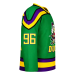 Modisches Unisex-Eishockeytrikot, Sportbekleidung, umweltfreundlich, sublimiert, anpassbar, Polyester für Erwachsene, OEM