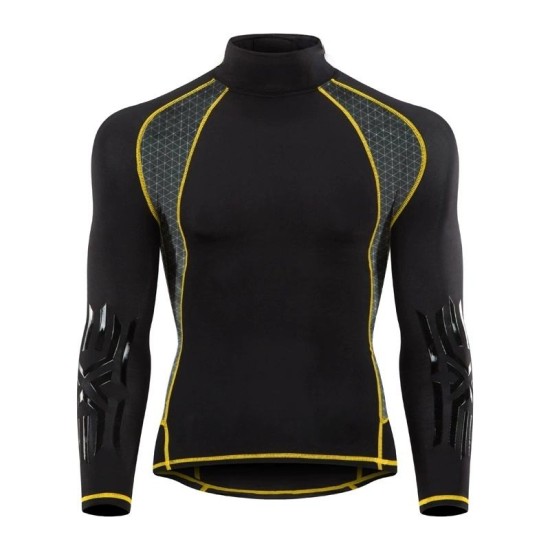 KM21 OEM ODM Herren-Eishockey-Outfit für Erwachsene mit Wärmeübertragungsdruck, sublimierter schnelltrocknender Hose aus Polyester/Spandex und Stehkragen-Set