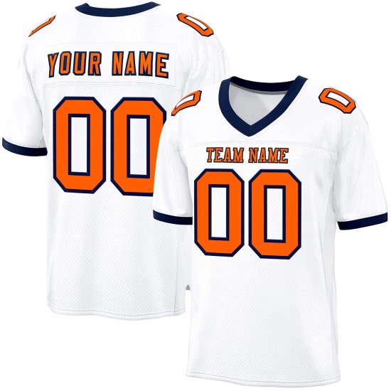 Maßgeschneidertes Logo, OEM/ODM, Kurzarm genähte American-Football-Uniform, Sublimation, atmungsaktiv, Übergrößen, bestickt, für Erwachsene, 100 % Polyester