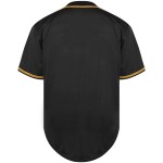 Maßgeschneidertes Logo, sublimiertes Unisex-Baseballtrikot, atmungsaktiv, V-Ausschnitt, schnell trocknend, antibakteriell, Übergrößen, Teamwear, OEM/ODM, 100 % Polyester