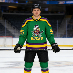 Modisches Unisex-Eishockeytrikot, Sportbekleidung, umweltfreundlich, sublimiert, anpassbar, Polyester für Erwachsene, OEM