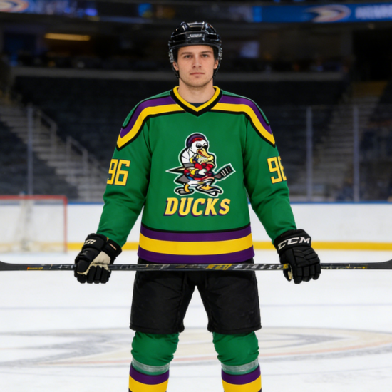 Modisches Unisex-Eishockeytrikot, Sportbekleidung, umweltfreundlich, sublimiert, anpassbar, Polyester für Erwachsene, OEM