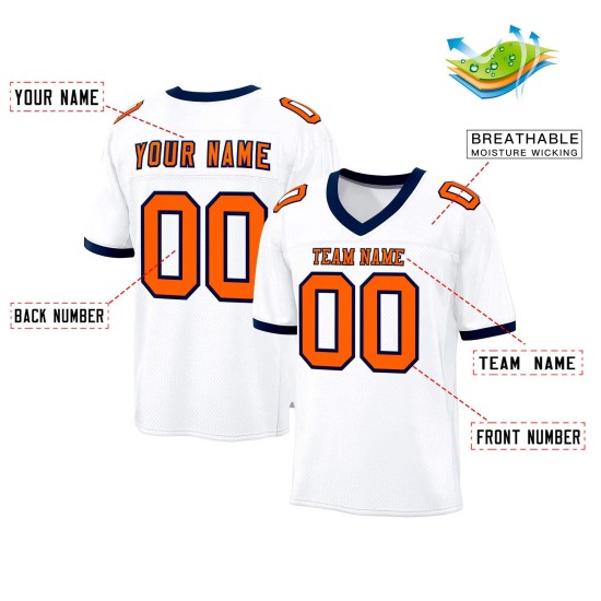 Maßgeschneidertes Logo, OEM/ODM, Kurzarm genähte American-Football-Uniform, Sublimation, atmungsaktiv, Übergrößen, bestickt, für Erwachsene, 100 % Polyester