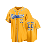 Großhandel: Maßgeschneiderte Baseballuniform mit Knopfleiste, besticktes Logo, Sublimationsdruck, Übergrößen, antibakteriell, atmungsaktiv, Teamtrikot