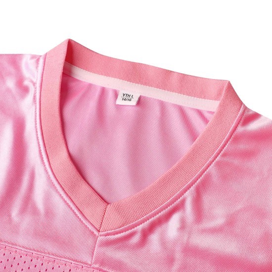 Großhandel: Maßgeschneidertes Logo, Herren American-Football-Trikot mit Digitldruck, Übergrößen, alle Teams, Kurzarm, atmungsaktiv, 100 % Polyester, Premiumqualität