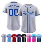 Anpassbares Baseballtrikot für Erwachsene im Retro-Stil, besticktes Logo und Nummer, leere Trikots, Team-Softball-Bekleidung, atmungsaktiv, 100 % Polyester Anpassbares Baseballtrikot für Erwachsene im Retro-Stil, besticktes Logo und Nummer, leere Trikots, Team-Softball-Bekleidung, atmungsaktiv, 100 % Polyester