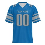 Maßgeschneiderte, genähte Namens-Ausstattung, American-Football-Uniformen, Kurzarm, Übergrößen, Polyester, atmungsaktiv, für Herren und Damen Maßgeschneiderte, genähte Namens-Ausstattung, American-Football-Uniformen, Kurzarm, Übergrößen, Polyester, atmungsaktiv, für Herren und Damen