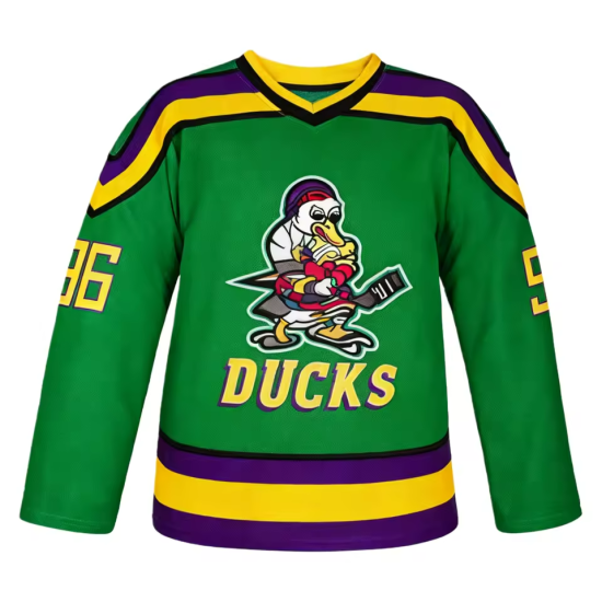 Modisches Unisex-Eishockeytrikot, Sportbekleidung, umweltfreundlich, sublimiert, anpassbar, Polyester für Erwachsene, OEM