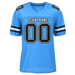 Maßgeschneidertes Logo, günstiges leeres sublimiertes Herren-Kurztrikot, 100 % Polyester, atmungsaktiv, American-Football-Trainingsjersey, Großhandel-Uniformen