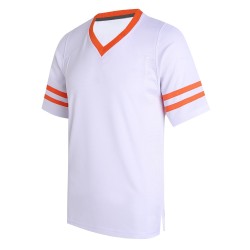 OEM/ODM Sublimation, Herren atmungsaktives Kurzarm-American-Football-Trikot, individueller Namensdruck, Sport-T-Shirt-Uniform